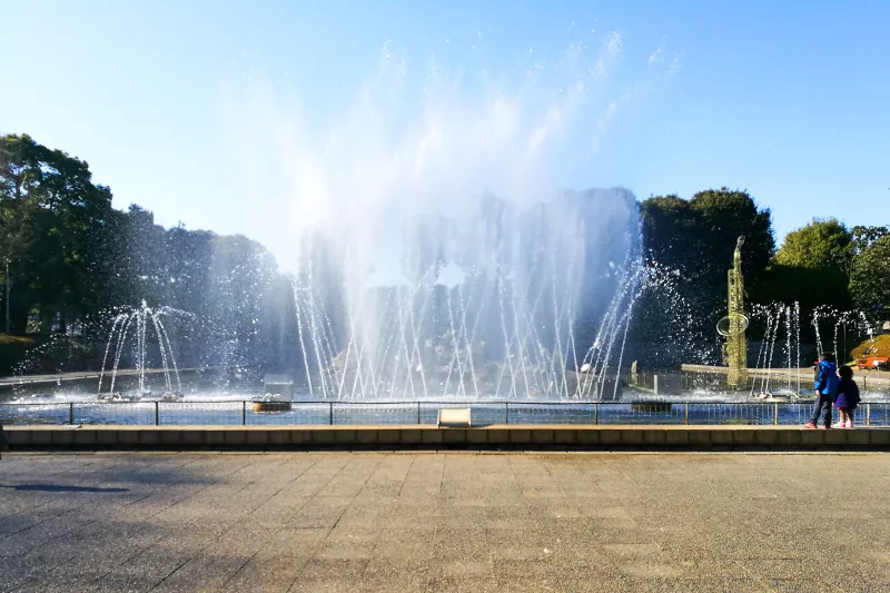 北浦和公園」噴水や見どころ、魅力を紹介（駐車場はありません