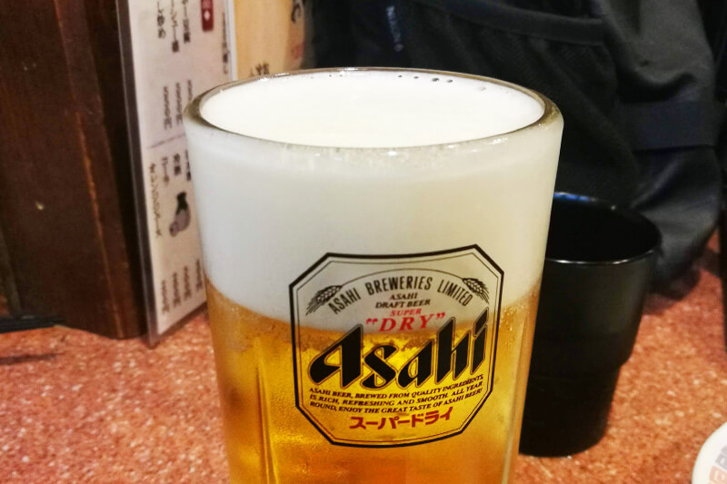 浦和 ラーメン王 生ビール