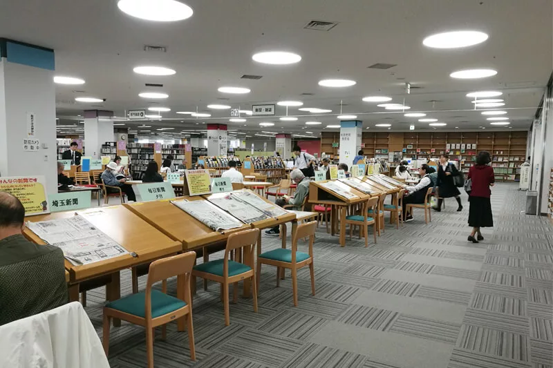 全国3位 浦和パルコの図書館 さいたま市立中央図書館 の詳細情報 Urawacity Net 浦和シティネット