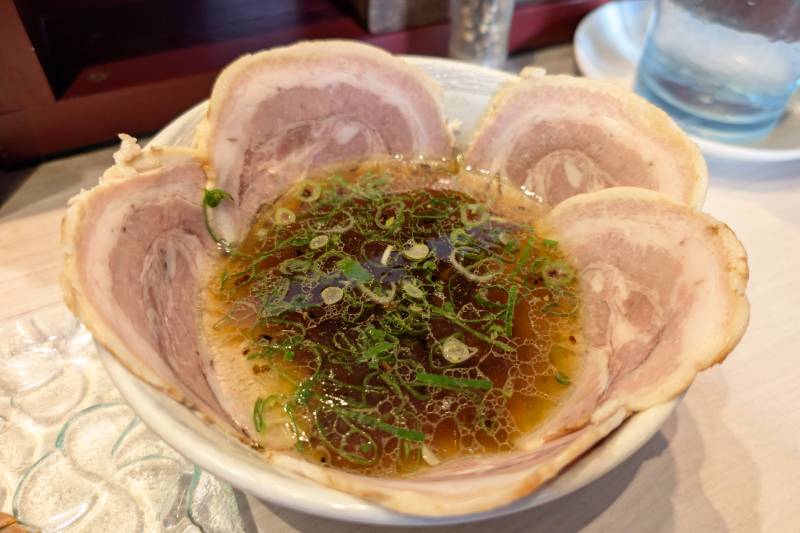 ざるチャーシューつけ麺 のつけ汁