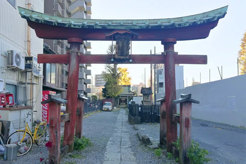 浦和区常盤 慈恵稲荷神社 鳥居