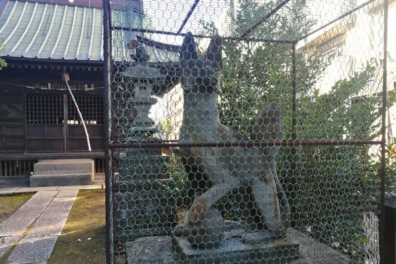 浦和区常盤 慈恵稲荷神社 狛犬
