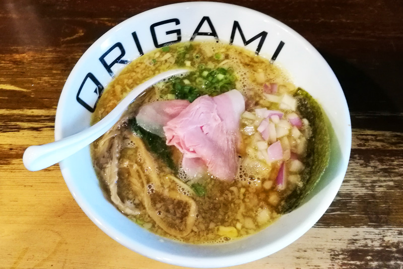 背脂ORIGAMIラーメン