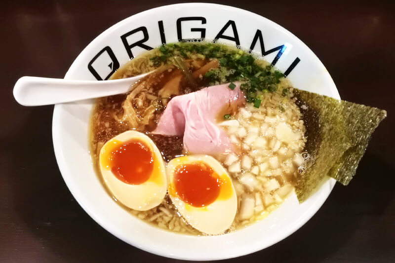麺屋ORIGAMI 味玉ORIGAMIらーめん