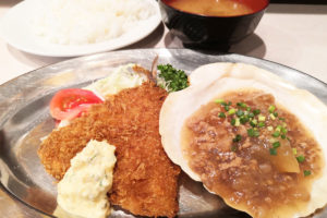 北浦和の老舗洋食店「キッチンきく」ワンコインの日替わりランチ