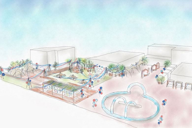 浦和伊勢丹の屋上で都市型アウトドアスペース「デパそらURAWA」をオープンします