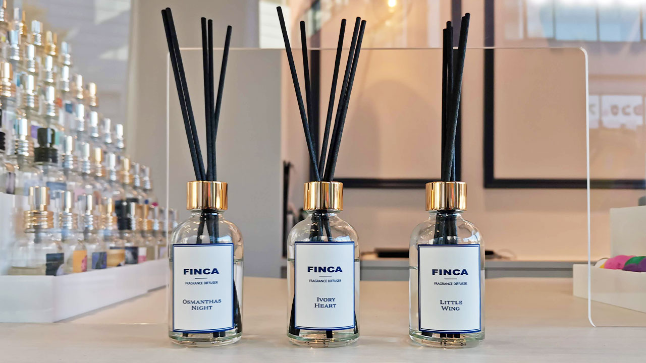 北浦和のオリジナル香水専門店「FINCA」から初のディフューザーが新登場