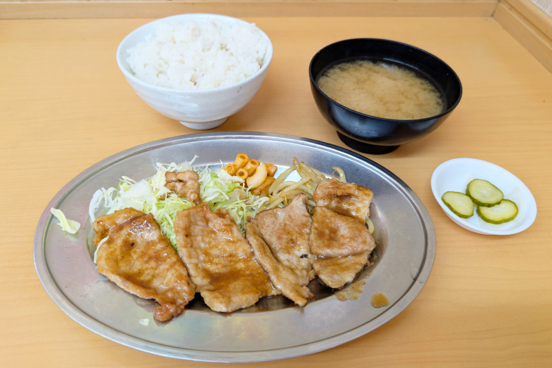 しょうが焼き定食