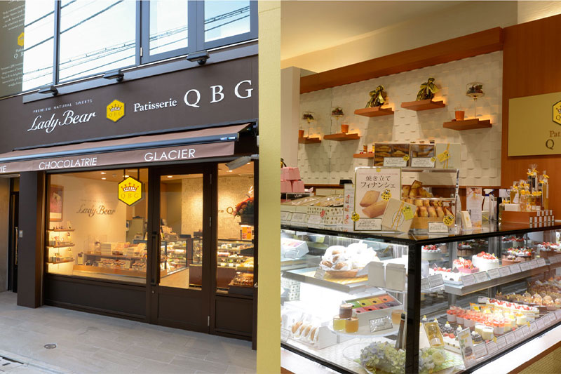 老舗はちみつメーカー直営「パティスリーQBG」コレもう食べたに初出店！ひまわりはちみつロール販売中