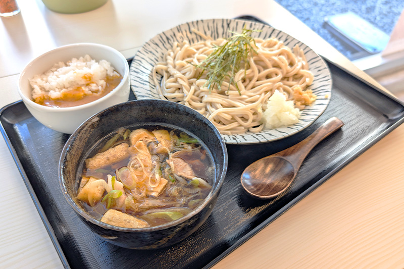 肉汁うどん　ミニスパイスカレーセット