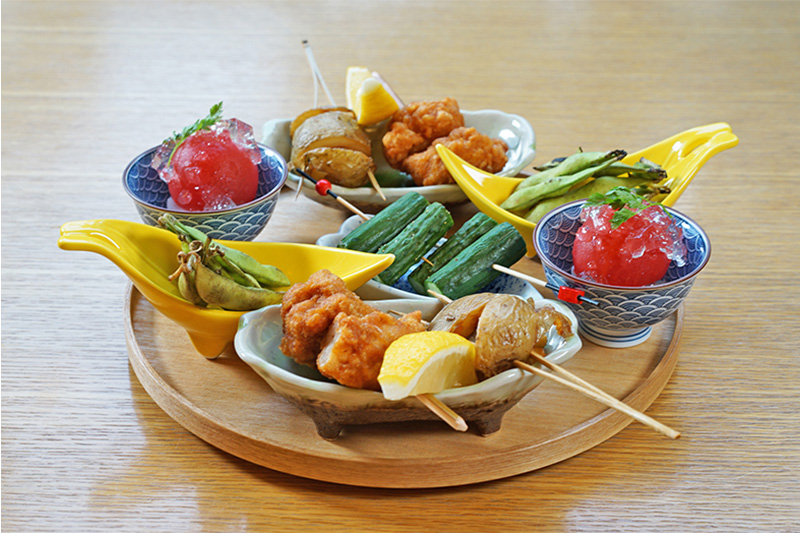和フタヌーンティー~夏まつり 縁日~ メニュー