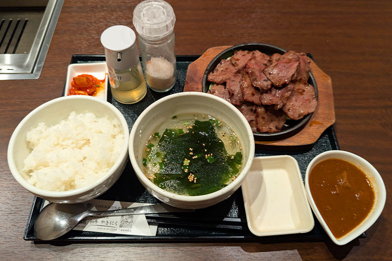 旨盛り牛たん定食