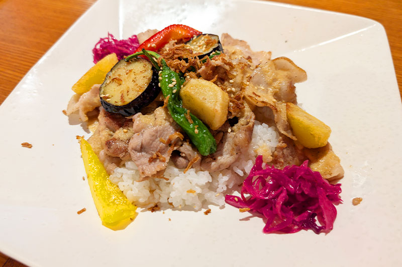 テラテラ豚丼