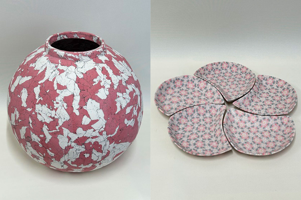 伊勢丹浦和店で浦和在住の陶芸家による「森寿光・秋山ゆかり 練込作陶展～進化する造形美～」開催