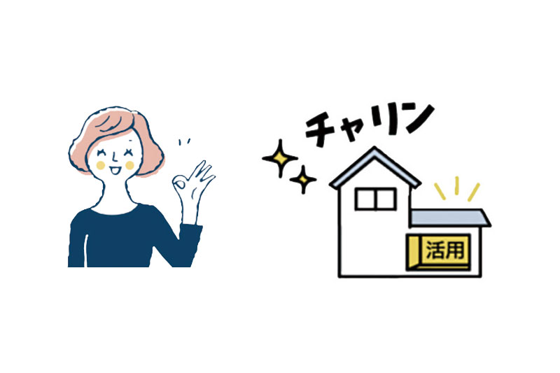 展示内容3. 空きスペースの有効活用「チャリン」
