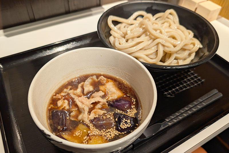 肉なすつけ汁うどん