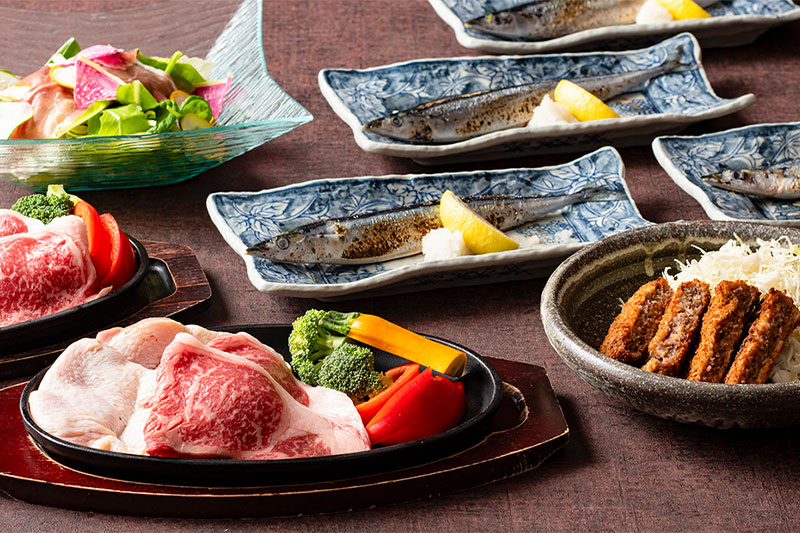 居酒屋 赤松（5階）地産地消 武州和牛 秋の味覚
