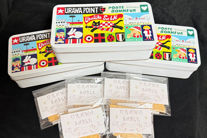 URAWA POINTで「浦和サブレ 限定缶」発売開始