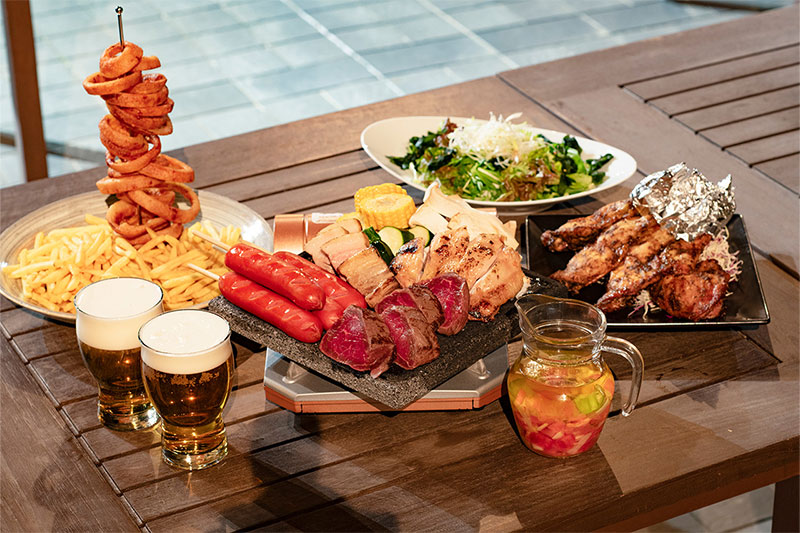 ロイヤルパインズホテル浦和でビアガーデン開幕!溶岩BBQがアツい