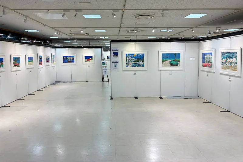 伊勢丹浦和店アート月間大トリ「鈴木英人の世界展」5月31日まで開催中
