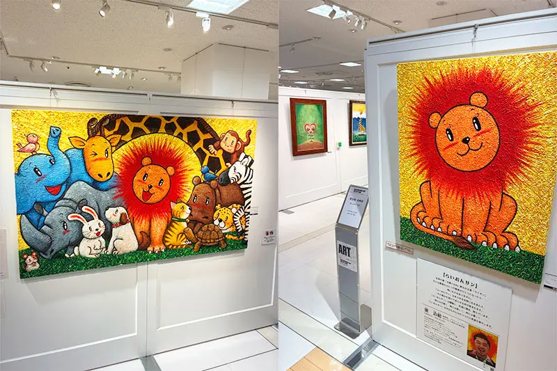 伊勢丹浦和店 6階にて「徳治昭 童画展 ほっこりワールド」6月16日まで
