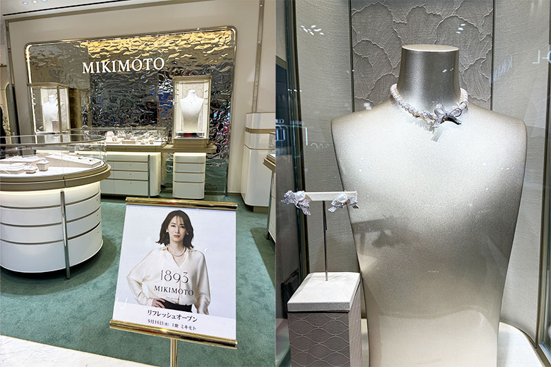 伊勢丹浦和店のミキモトが1階へ移転オープン!さらに立ち寄りやすい店舗へ